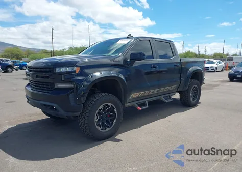 2019 Chevrolet Silverado 1500 Rst из США, поврежденный, VIN 3GCUYEED5KG272481